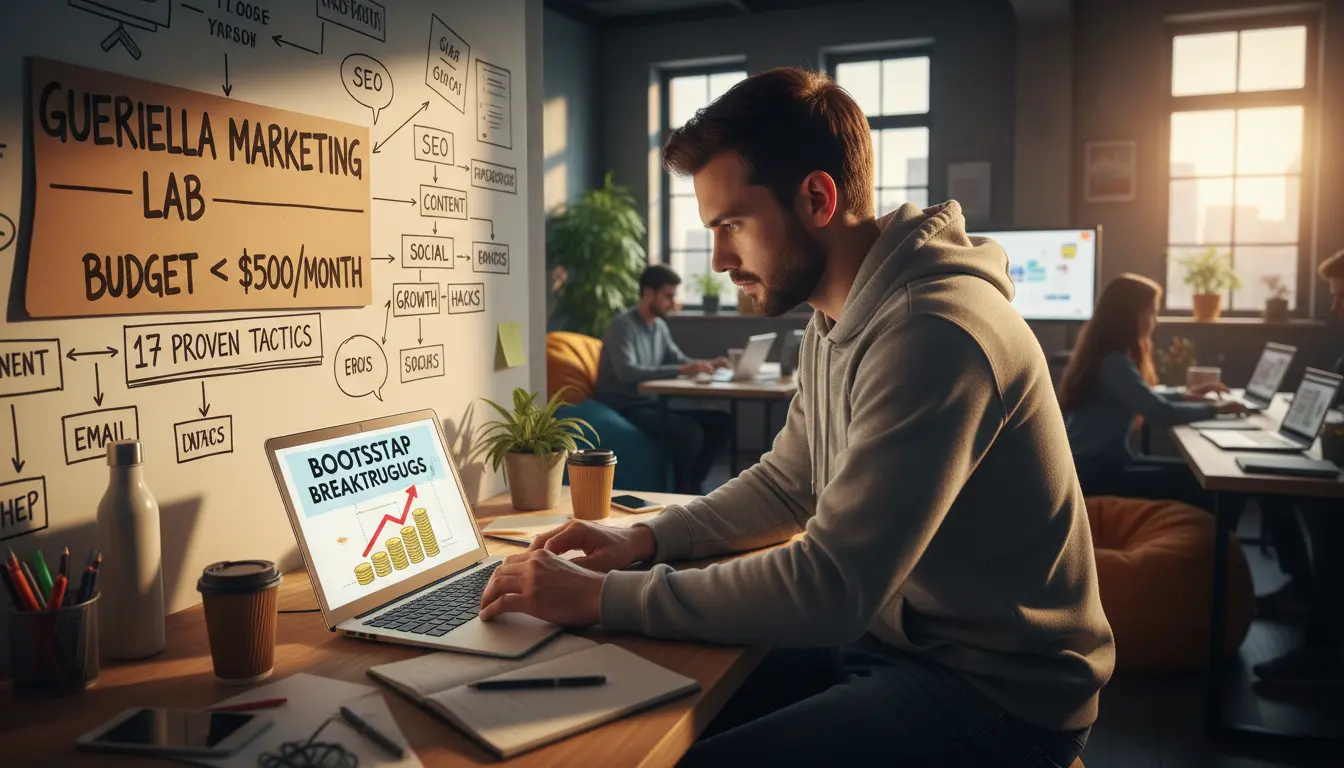 Featured image for: Bootstrap Marketing: 17 Proven Strategies to Grow Your Startup on $500/Month or Less