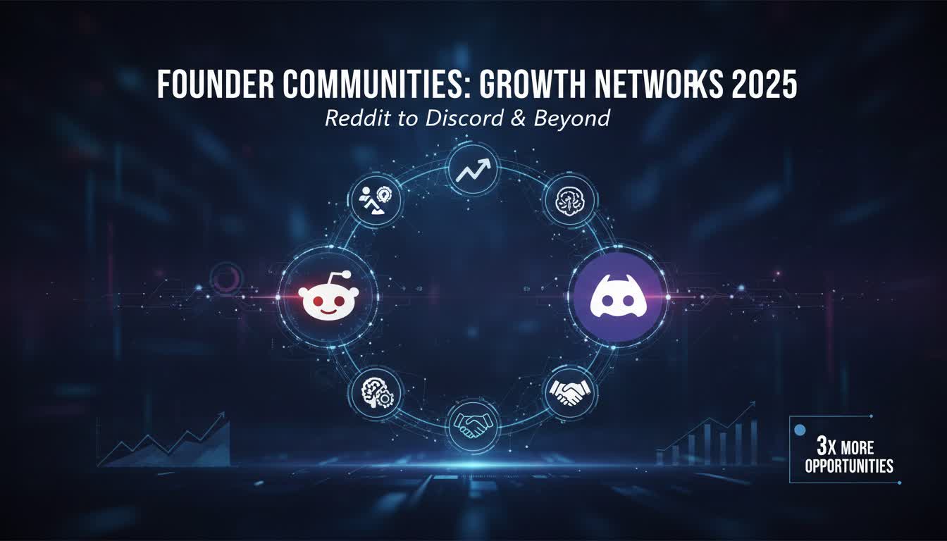 Founder Communities That Drive Growth in 2025: From Reddit to Discord Networks