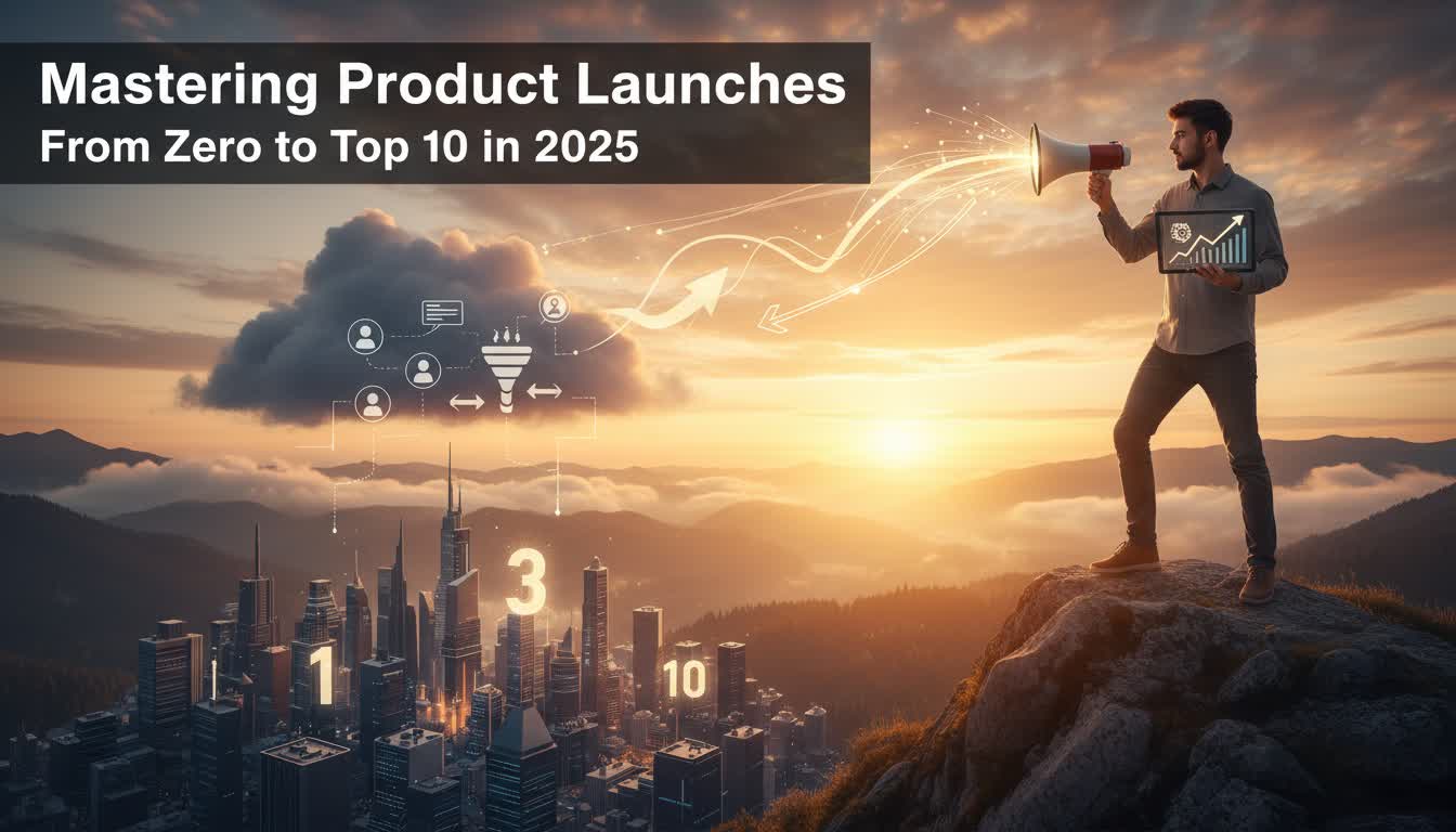 Mastering Product Hunt Launches: From Zero to Top 10 in 2025